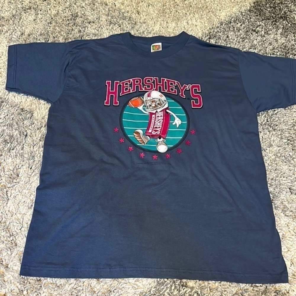 Vintage 1995 Hershey’s Milk Chocolate T-Shirt Tee Sz XL NEW